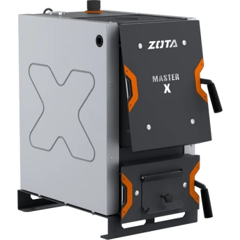 Котел твердотопливный ZOTA Master X 14 (14 кВт) MS4931120014 95 Уголь, дрова, брикеты